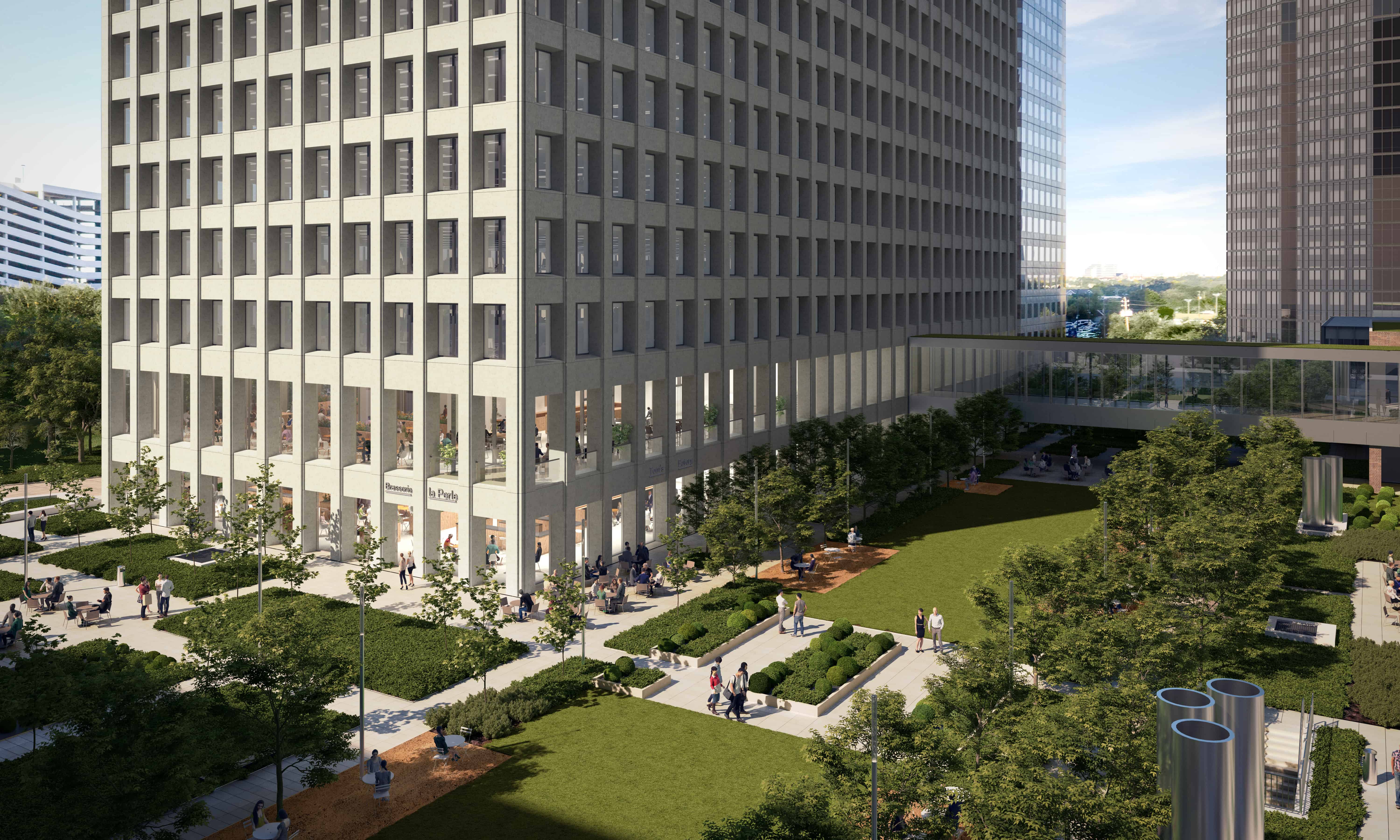 Brookfield Properties Allen Center Rendering